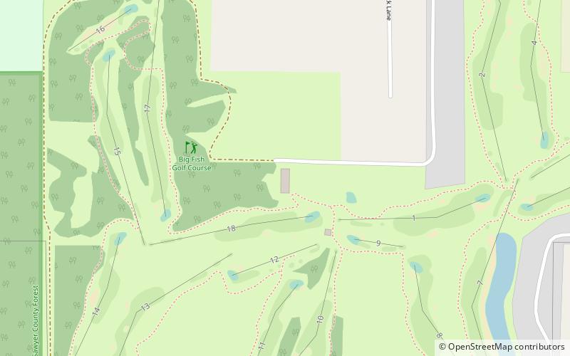 big fish golf club hayward location map