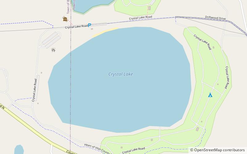 Crystal Lake location map