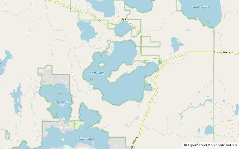 Star Lake location map