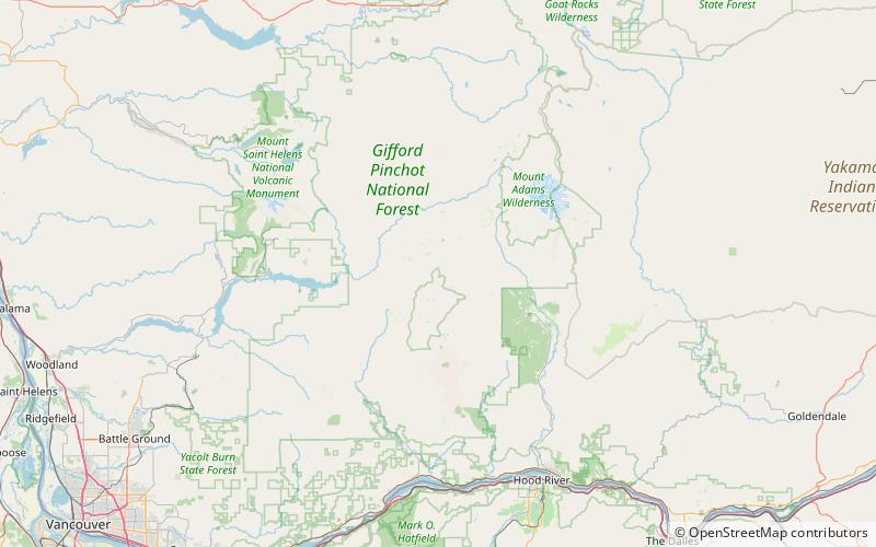 Sawtooth Mountain location map