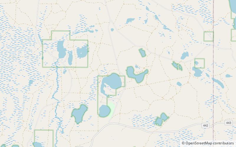 Gooseneck Lake IV Site location map