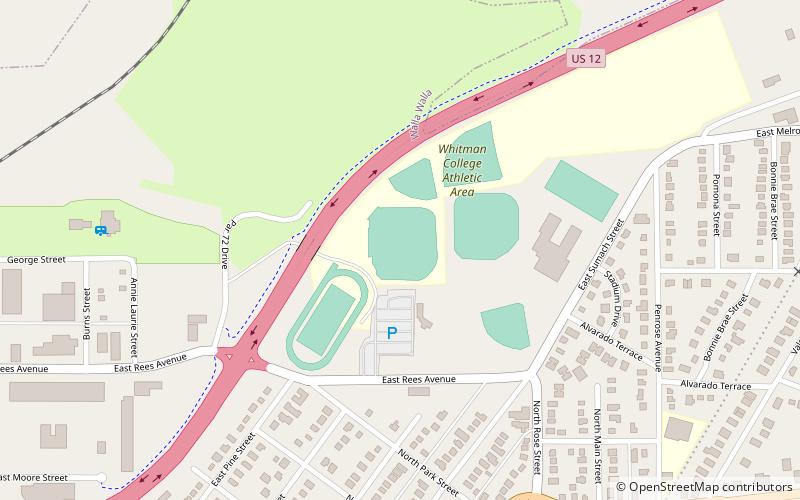 Borleske Stadium location map