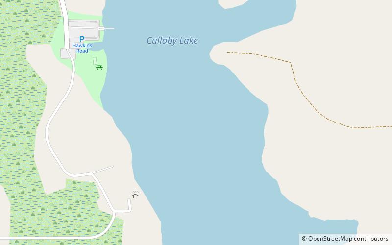 Cullaby Lake location map