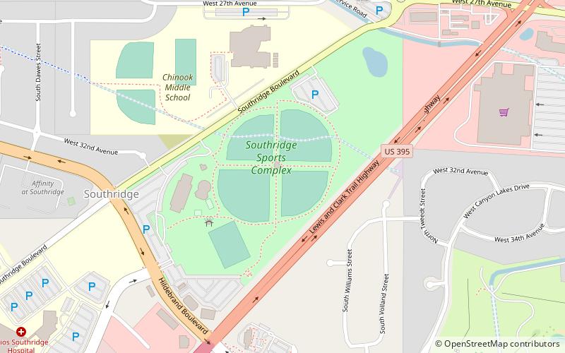Southridge Sports and Events Complex location map