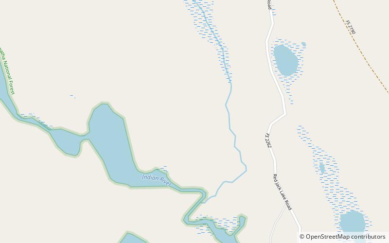 widewaters site grand island national recreation area location map