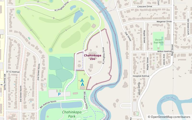 Chahinkapa Zoo location map