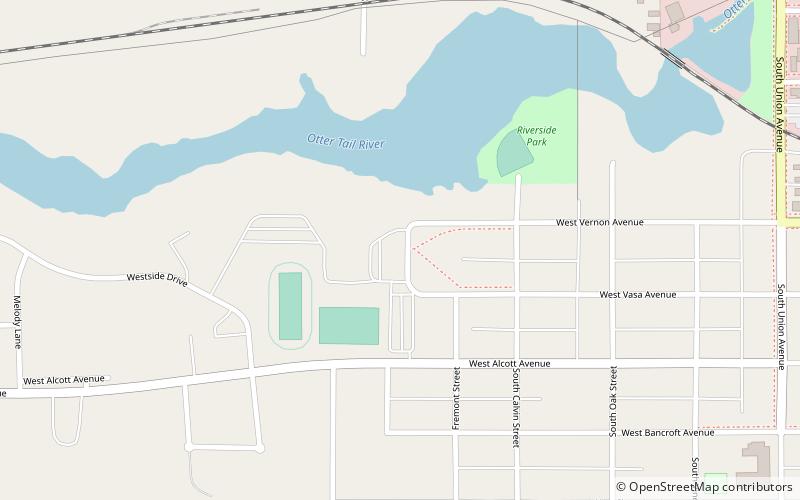 Park Region Luther College location map