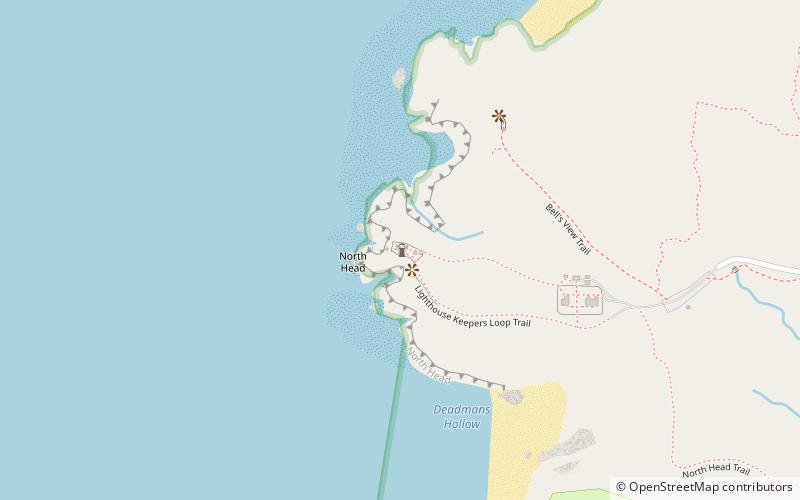 Phare de North Head location map