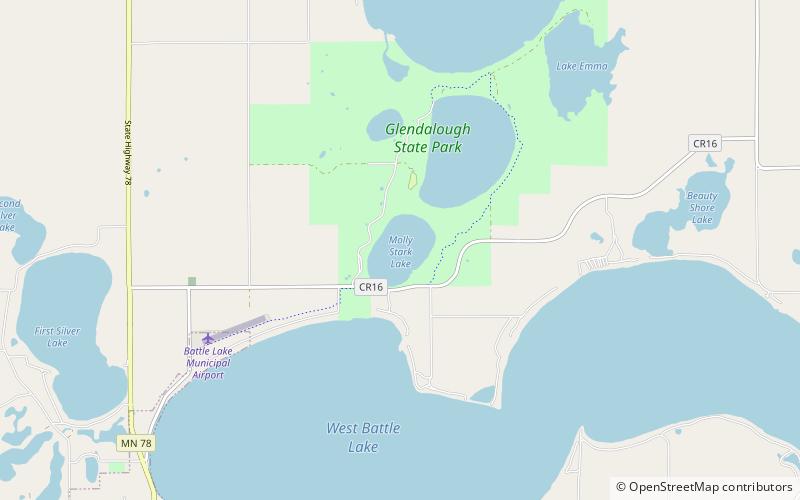 Molly Stark Lake location map