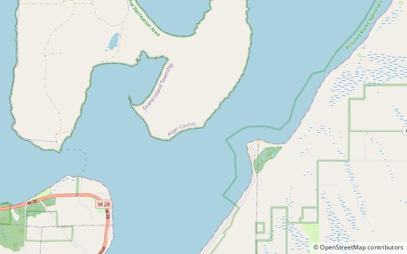Phare est de Grand Island location map