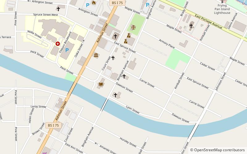 Saint James' Episcopal Church location map