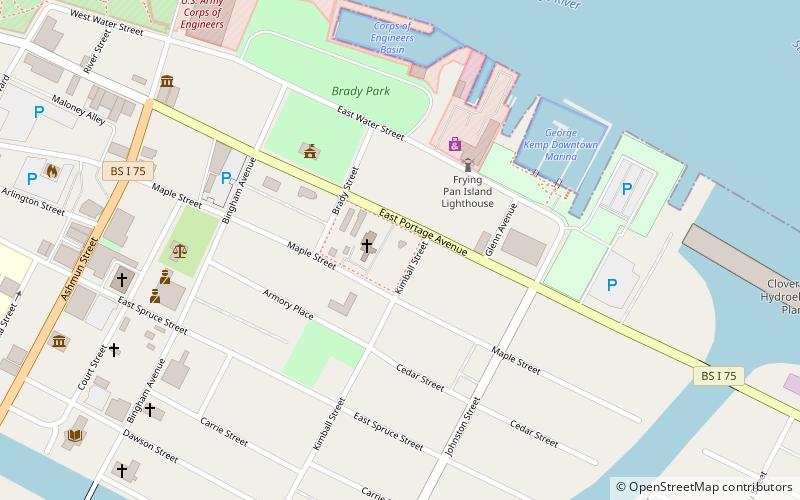 Tower of History Museum location map