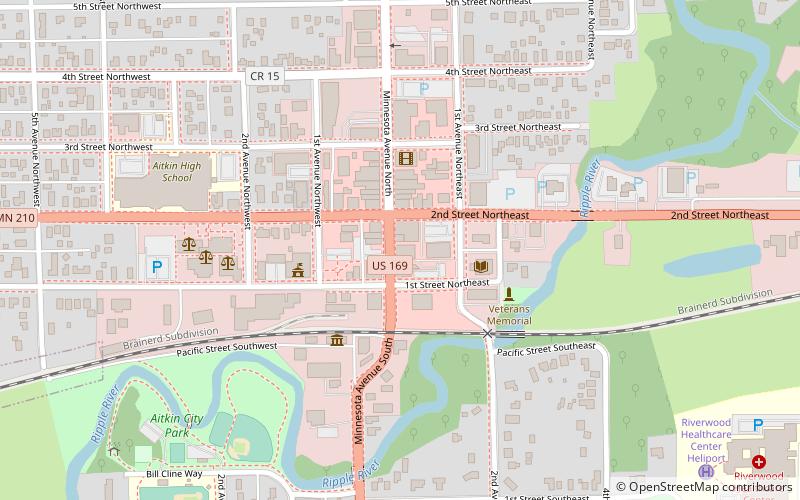 Potter/Casey Company Building location map