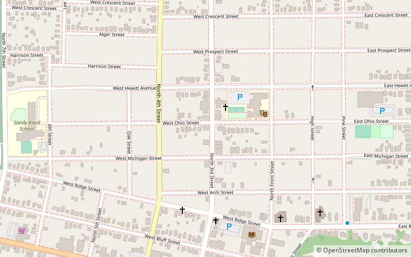 Zero Degrees Gallery location map