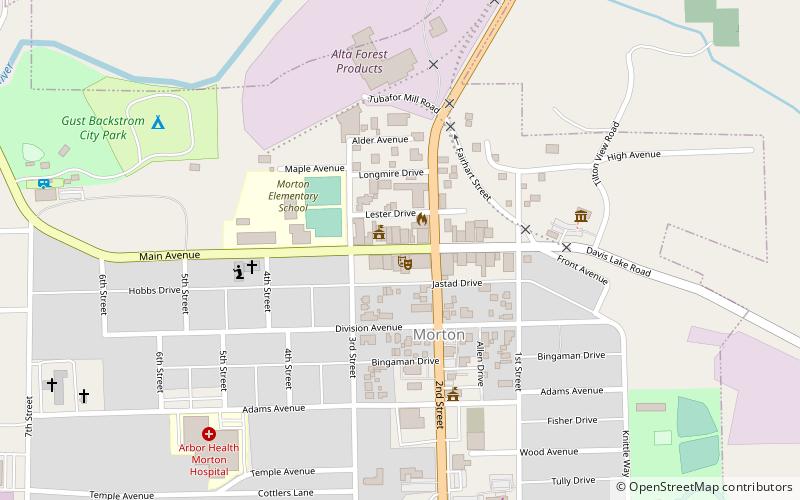 Roxy Theater location map