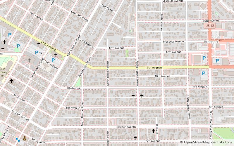 wick seiler house helena location map