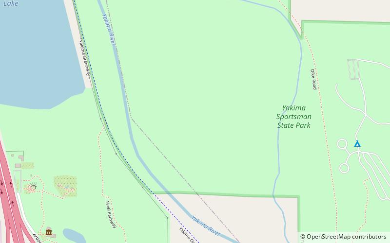 park stanowy yakima sportsman location map