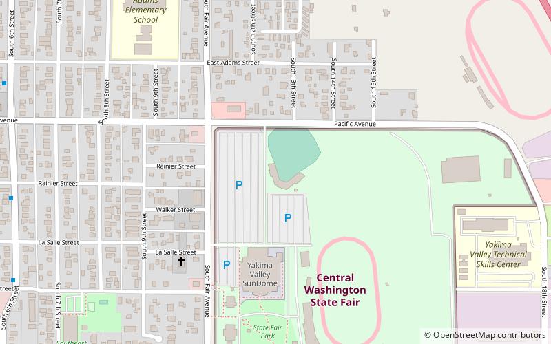yakima county stadium location map