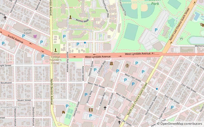 Great Northern Carousel location map