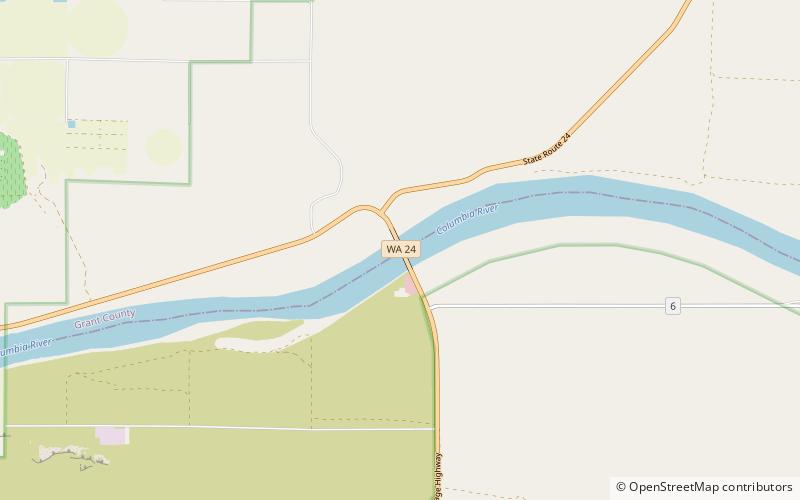Vernita Bridge location map