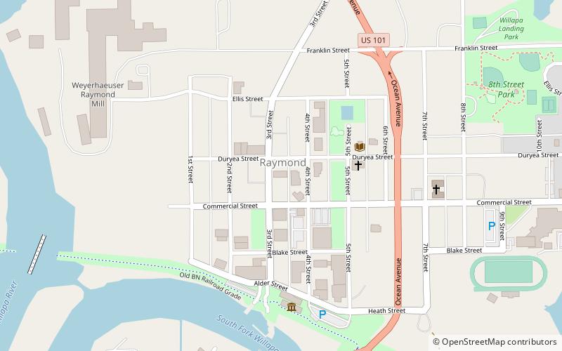 Raymond Theatre location map