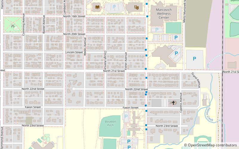 University of Wisconsin–Superior location map