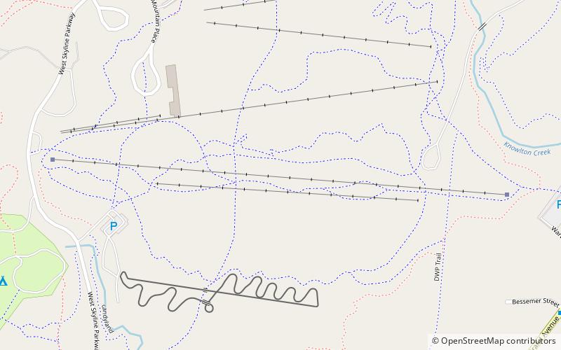 Spirit Mountain location map