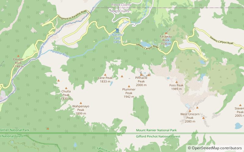 Denman Peak location map