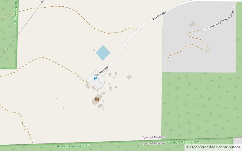 big top chautauqua bayfield location map