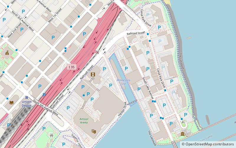 SS William A. Irvin location map