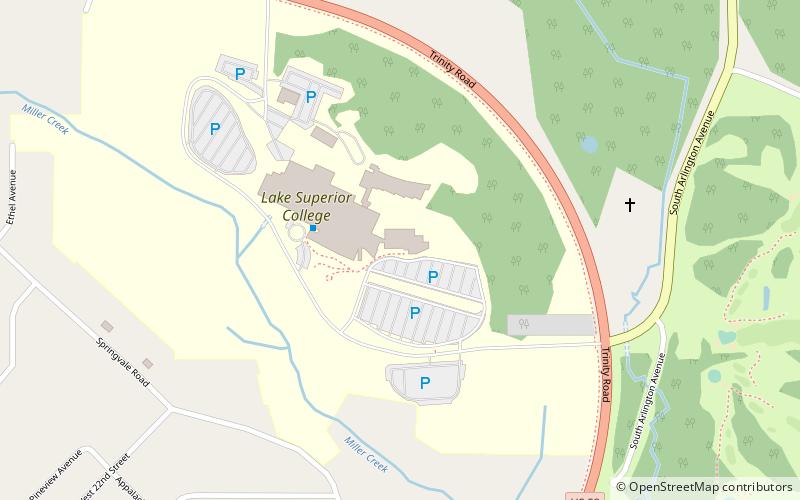lake superior stele duluth location map