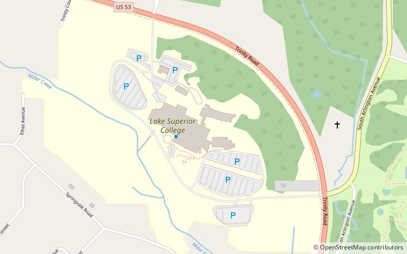 Lake Superior College location map