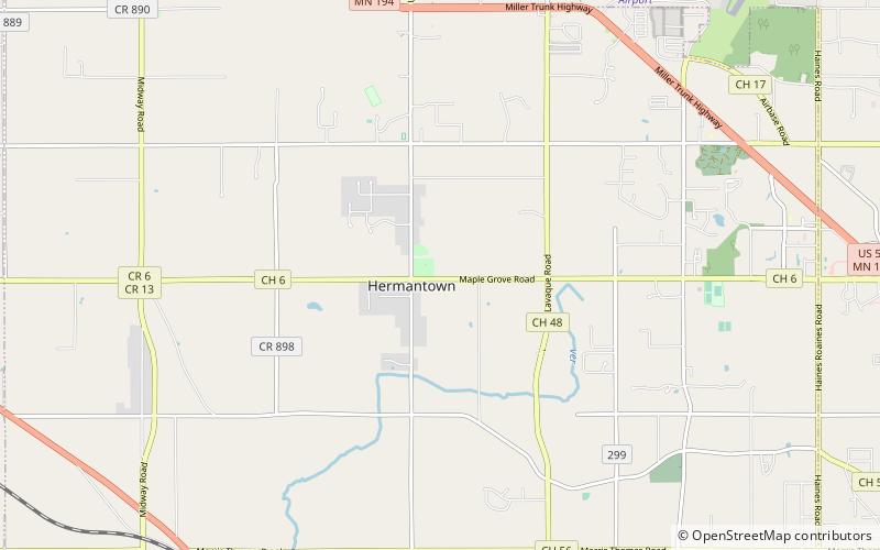 Hermantown Historical Society location map