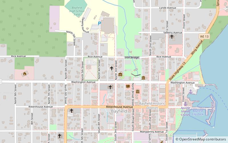 Christ Episcopal Church location map