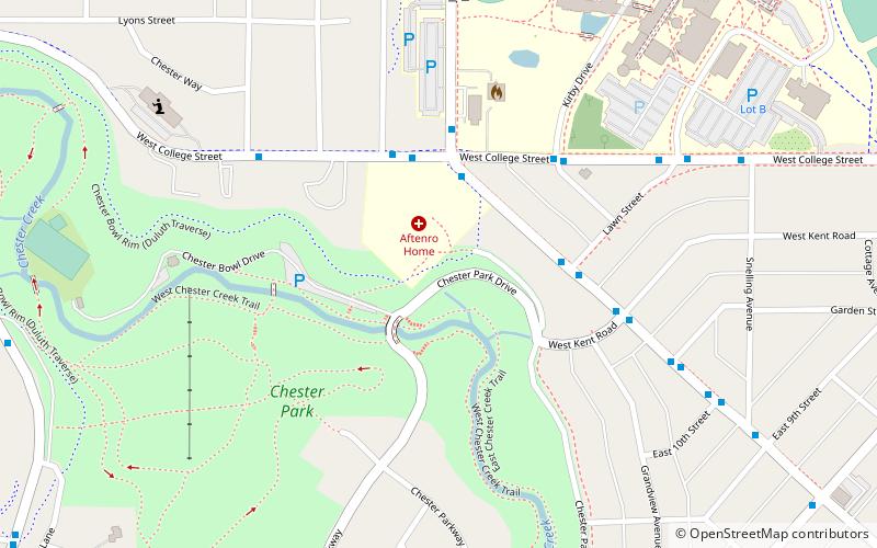 chester park duluth location map