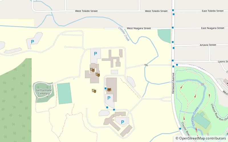 College of St. Scholastica location map