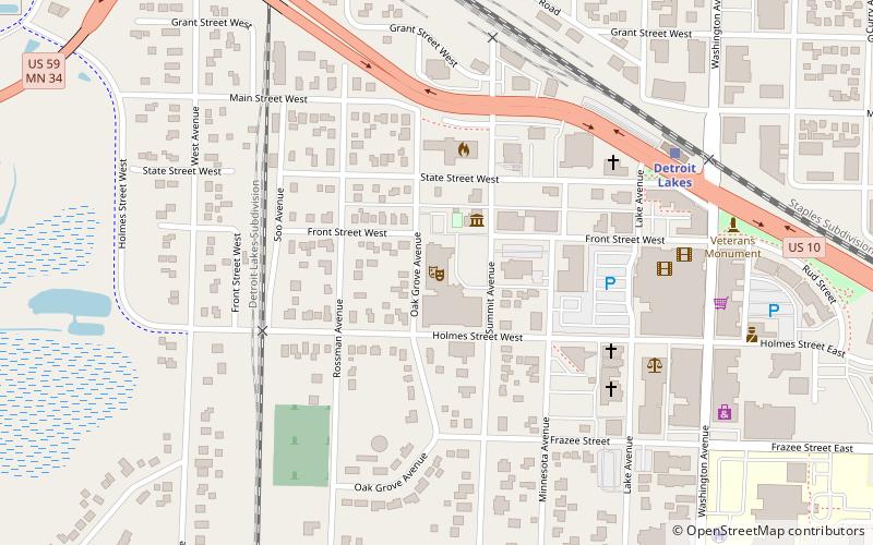 Holmes Theater location map