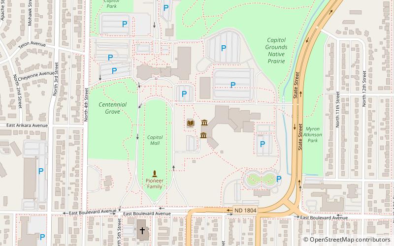 Heritage Center location map
