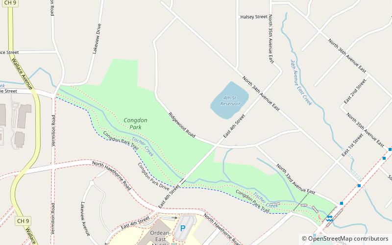 Congdon Park location map