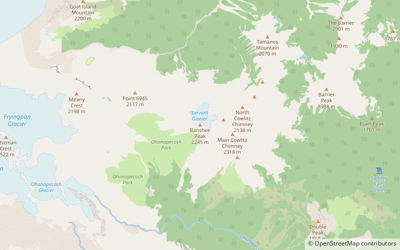 Banshee Peak location map