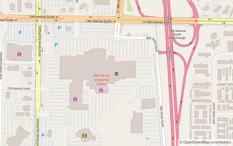 Roger Maris Museum location map