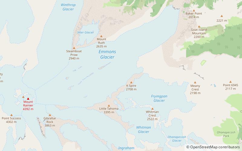 Mount-Rainier-Nationalpark location map