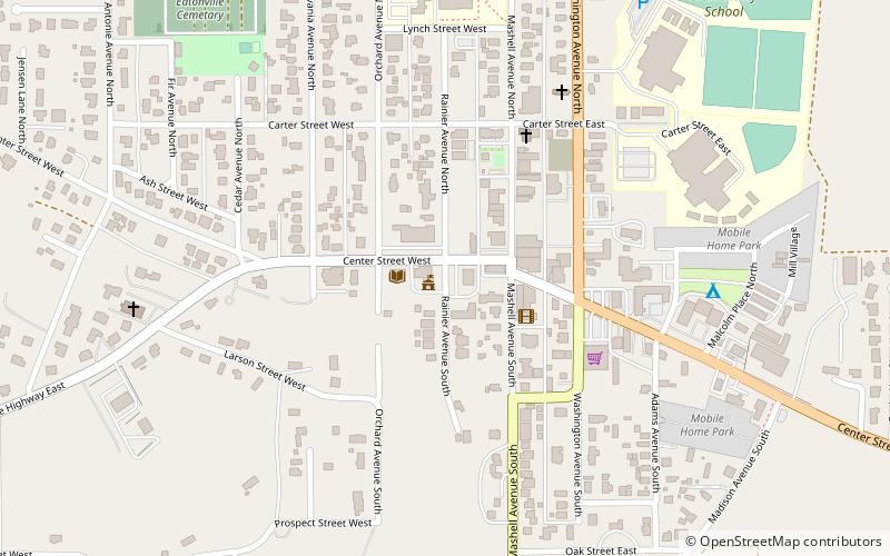 Eatonville Town Hall location map