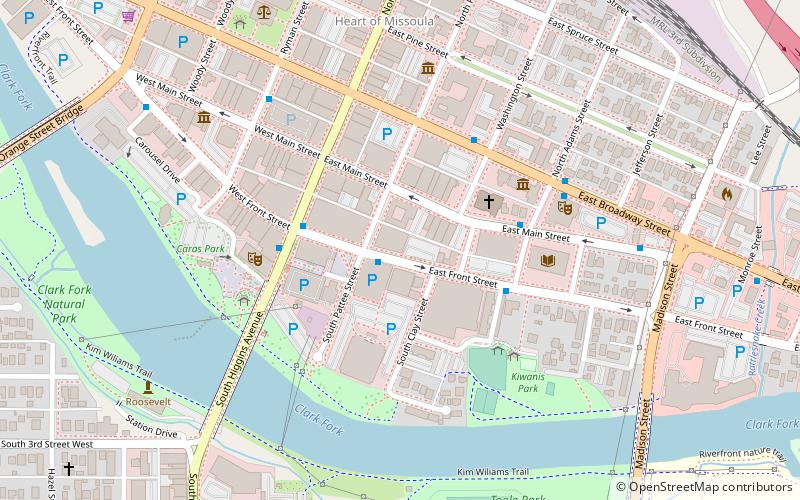 Missoula Insectarium location map