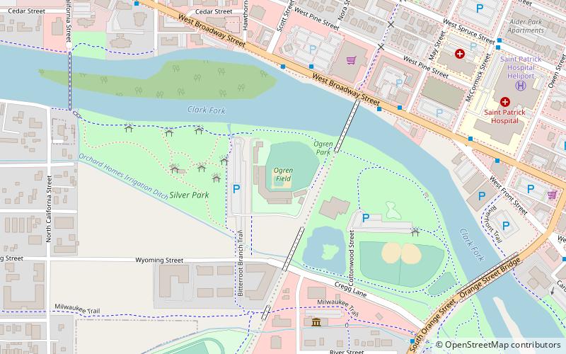 Ogren Park at Allegiance Field location map