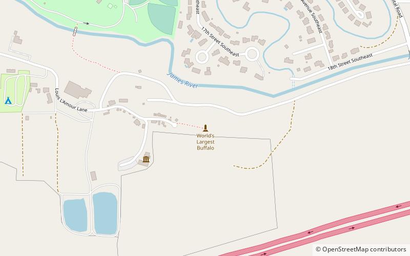 Frontier Village location map