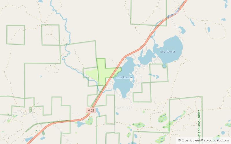 Park Stanowy Twin Lakes location map