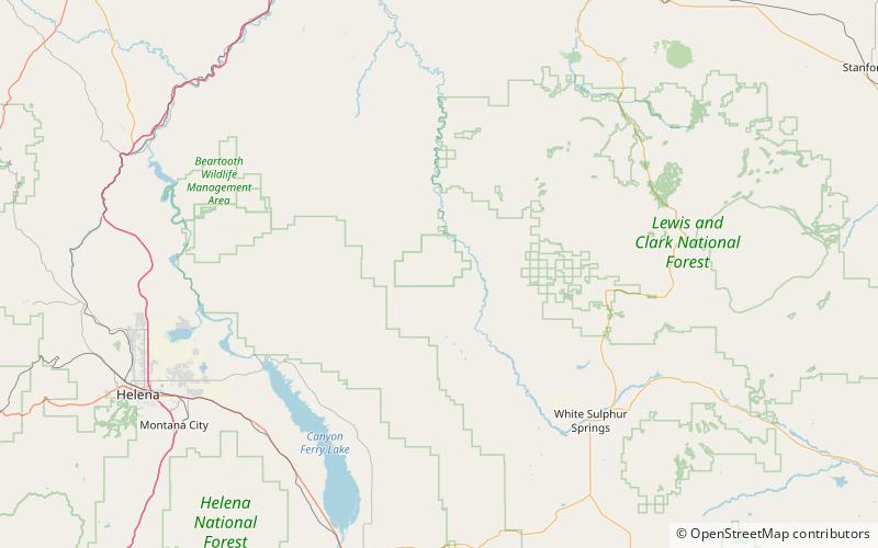 Dry Range location map