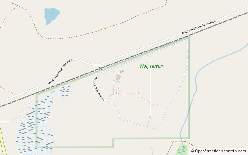 Wolf Haven International location map