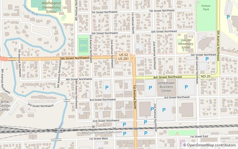 Elizabeth Apartments location map